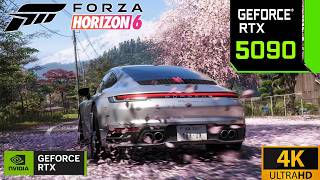 Forza Horizon 6 : RTX 5090 32GB ( 4K Maximum Settings RTX ON / DLAA )
