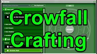 Crowfall - Crafting
