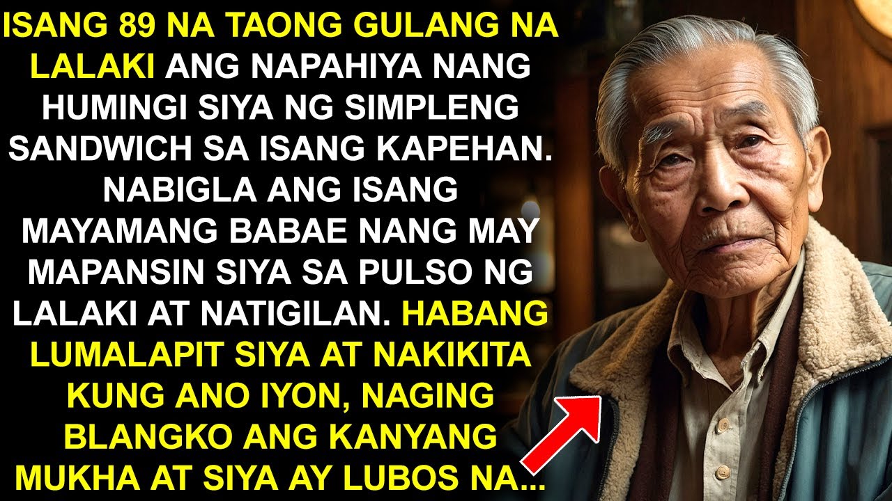 89-ANYOS NA LALAKI IPINAHIYA NANG HUMINGI SIYA NG SIMPLENG SANDWICH SA ISANG CAFÉ NANG...