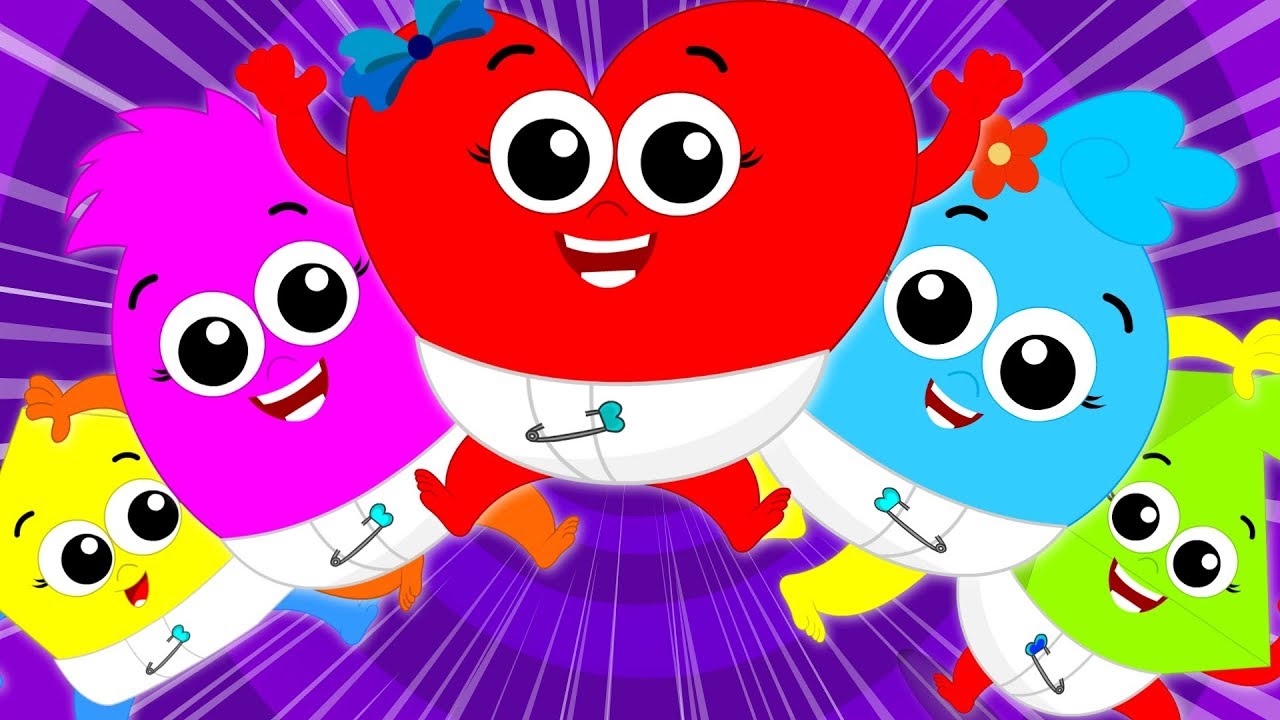 BabyTV on X: Do you remember which shape you are? 💎 Get ready to sing out  loud with your little one to the Shapes Song with our lyrics sheets. 🎶🎤  Now available