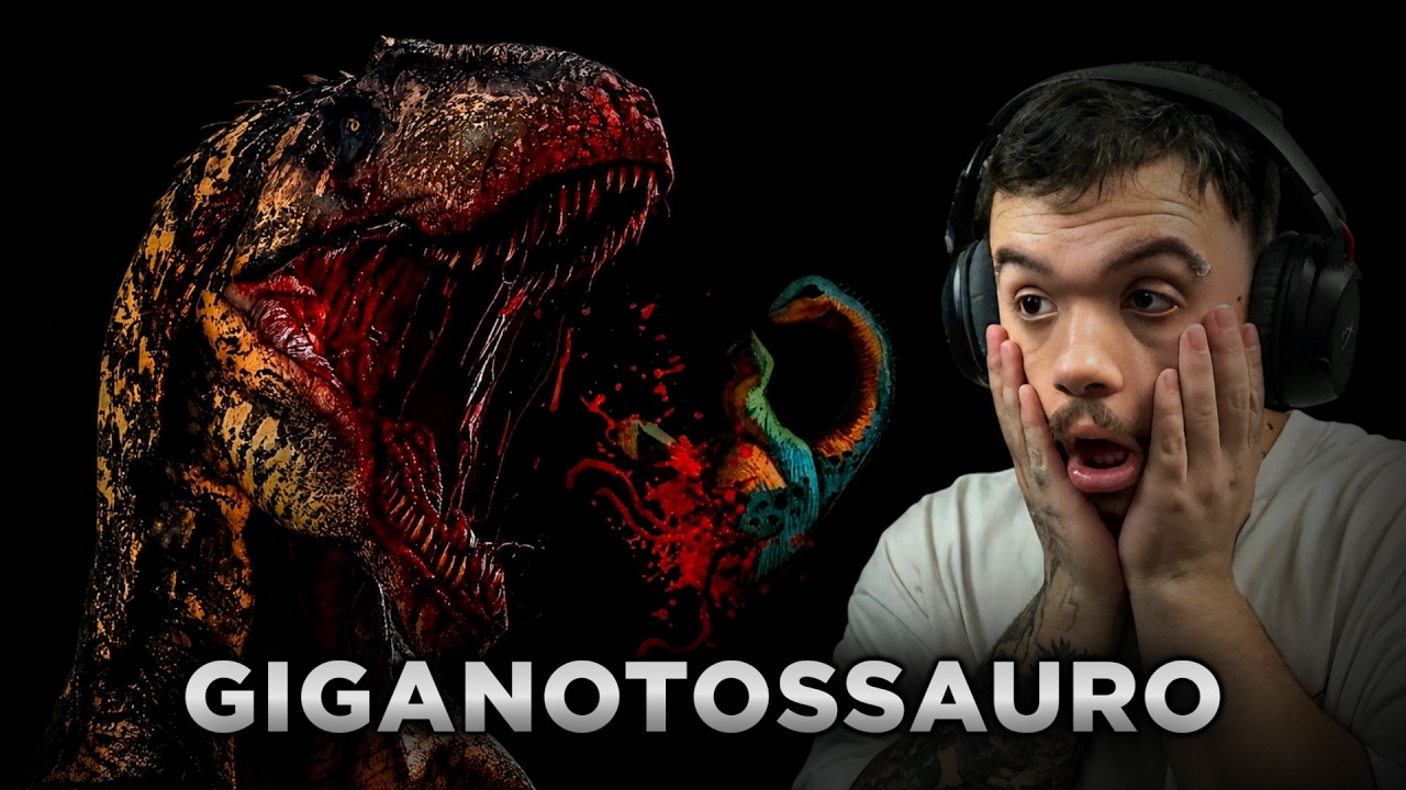 Giganotossauro: o preço de ser perfeito (aura) - React Papo Jurássico
