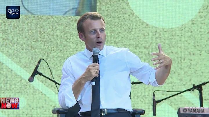 French President visits Fela Shrine in Lagos