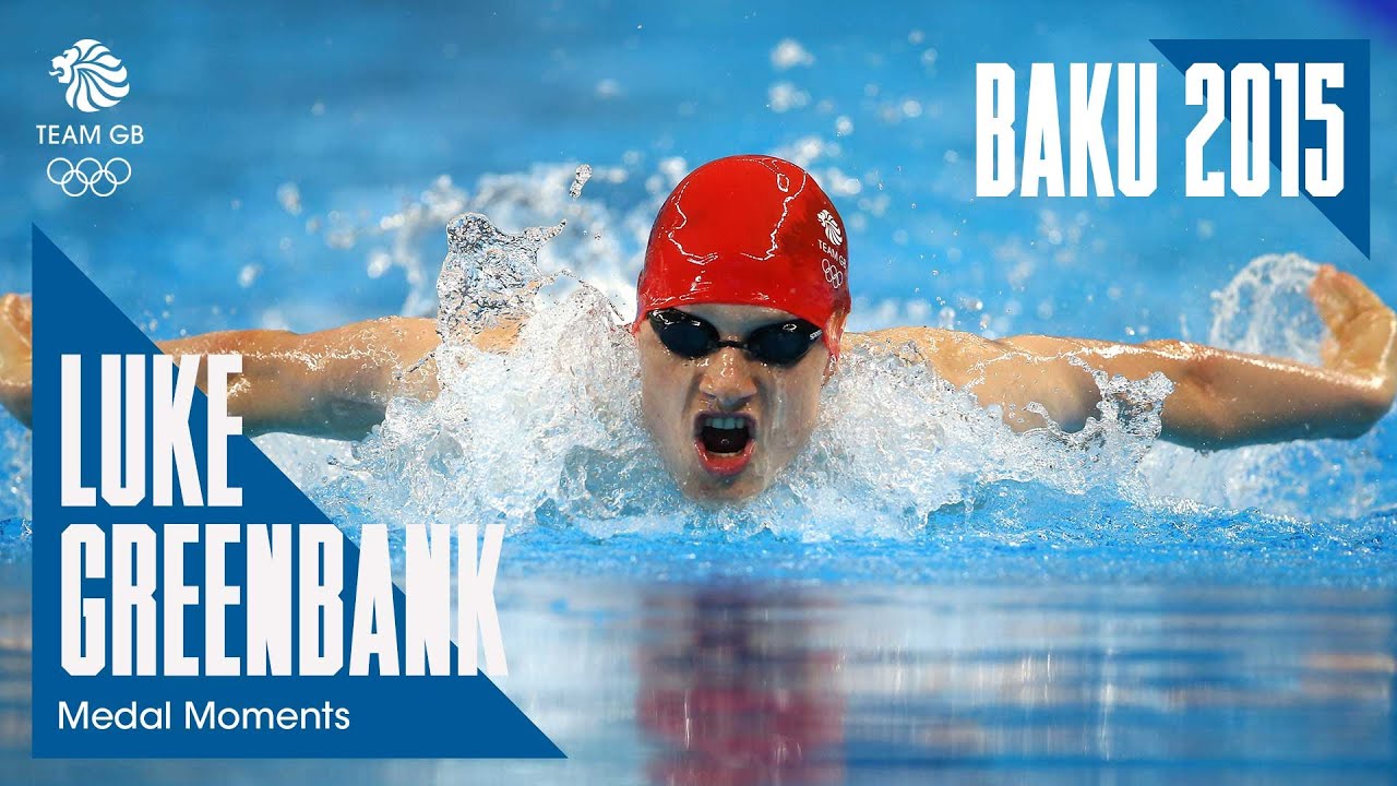 Luke Greenbank wins Gold in Men's 100m Backstroke | Baku 2015 Medal Moments