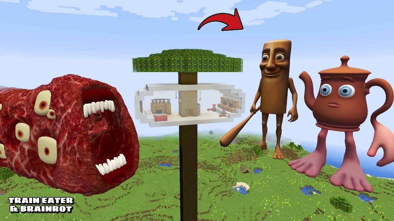 i Found Scariest TUNG TUNG SAHUR 😱 in Minecraft | Tung Tung Sahur |