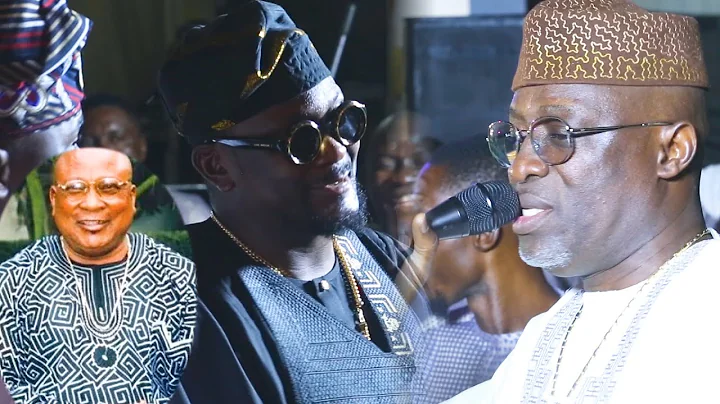 King Of BONSUE Fuji, Dr. Adewale Ayuba Serenades General Ayinla Kollington's Son, Olusayo Ilori