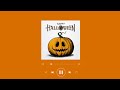 Halloween playlist 