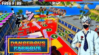 Difficult Parkour map 🤯 Free Fire Best Parkour ! New Parkour map ! New Craftland  screenshot 4