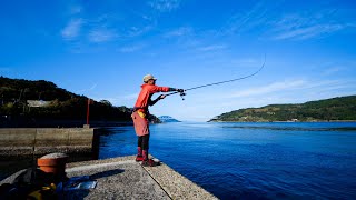 秋を感じる島の釣り旅。青物の刺身を食うためボイルの正体を追う車中泊の旅【#2】