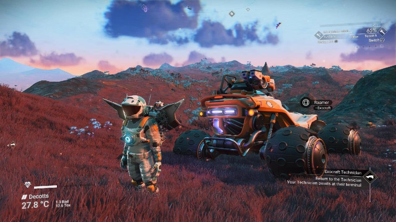 Exocraft Technician – Construct Exocraft Radar Upgrade | No Man’s Sky PS5 [Session Trimmed]