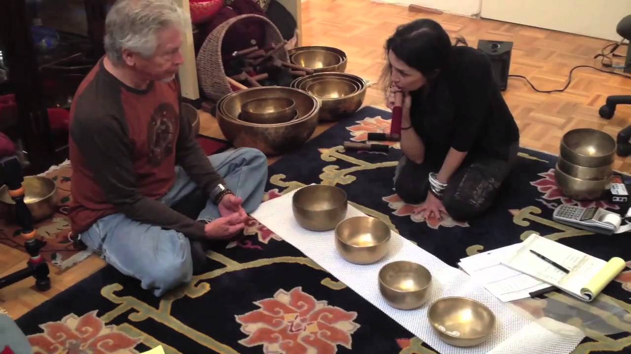 Creating a Singing Bowl Set with Bodhisattva Pt. 1