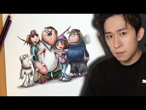 在破壞YouTube的恐怖童年成人卡通片！