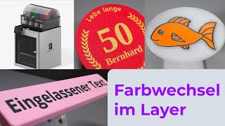 Bambulab Multicolor In Der Oberfläche