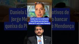 Daniela Lima explains Jorge Messias' reasons for not backing the Federal Police's complaint again...