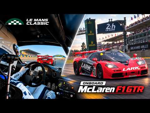 McLaren F1 GTR Lark Race Onboard | Le Mans Classic 2026 POV