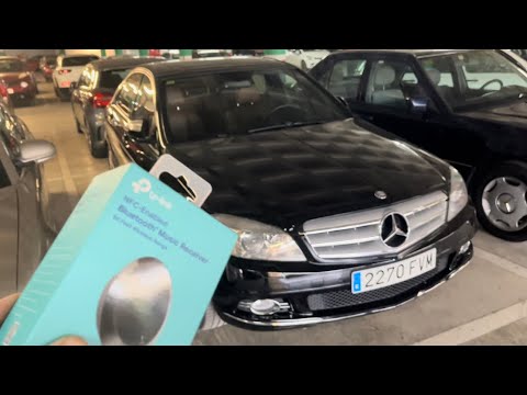 Música por bluetooth para coches antiguos Mercedes w204