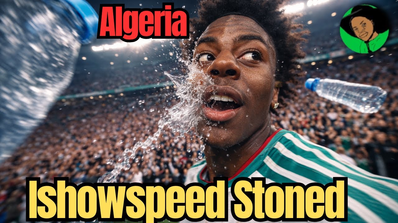 Мероприятие IShowSpeed ​​подверглось нападению в Алжире | Его освистали и забросали бутылками.