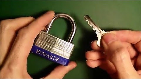 (64) Lock Picking - Making a Warded Lock Skeleton Key