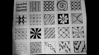 1001 Easy tangle patterns #69