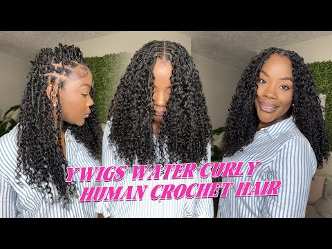 Full Installation Tutorial: Water Curly Crochet Hair + Final Results ✨