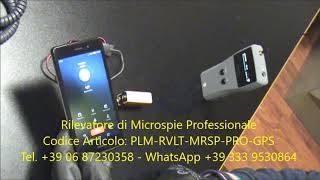Rilevatore di microspie cimici GPS GSM telecamere professionale e localizzatori satellitari screenshot 2
