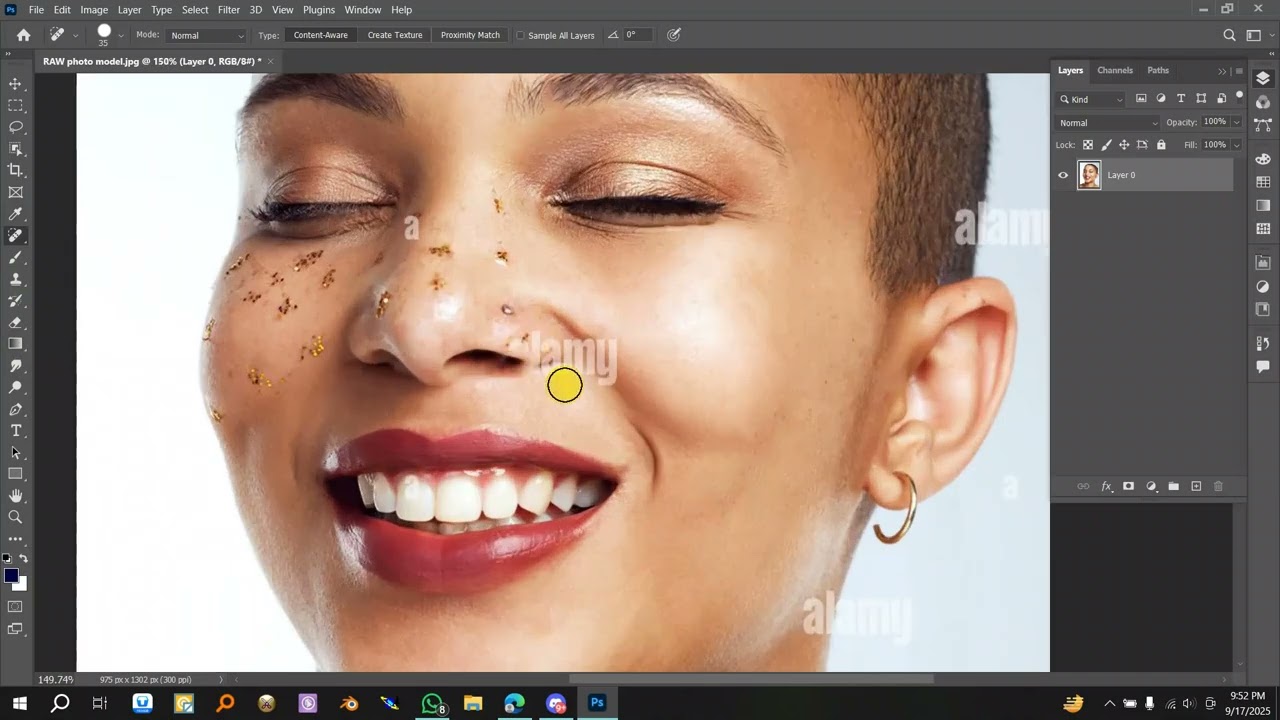 Photoshop tutorial Bangla : Image retouch and spot fixing
