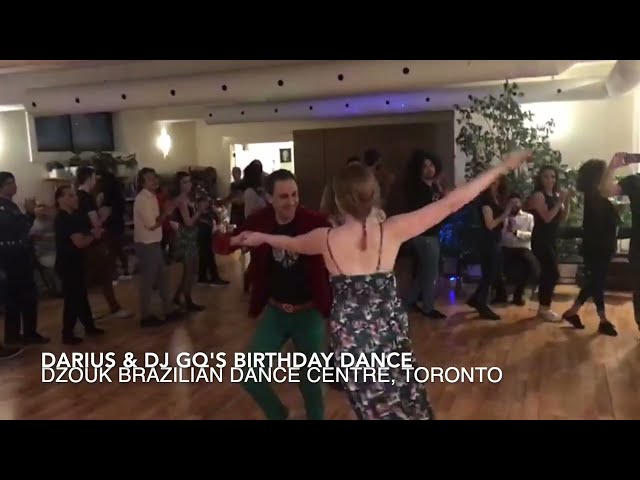 dZouk Director Darius Zi and DJ GQ Sounds (George) celebrated their birthdays at the dZouk Holiday Party in 2022 - which