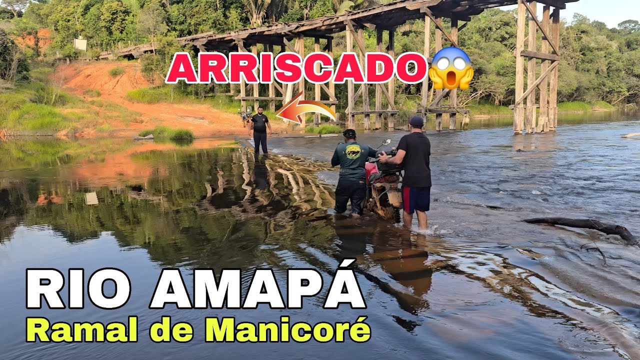 Ep113 Travessia Arriscada do Rio Amapá | Expedição BR-174 no Amazonas