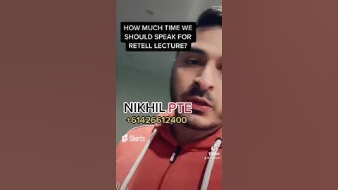 RETELL LECTURE TIPS AND TRICKS IN HINDI || PTE ONLINE COACHING || PTE BY NIKHIL  #nikhilpte #shorts