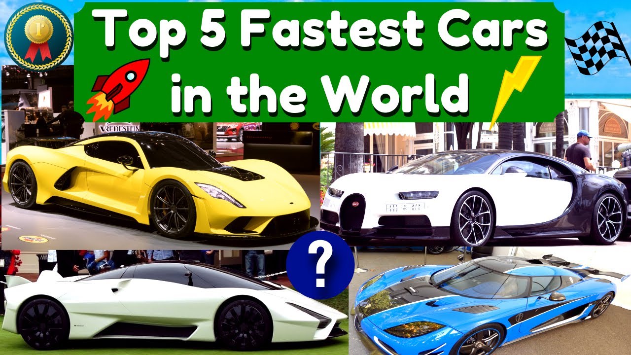 Top 5 Fastest Cars in the World 2020 | World's Fastest Car |Bugatti Chiron Jesko| Thunderous Updates