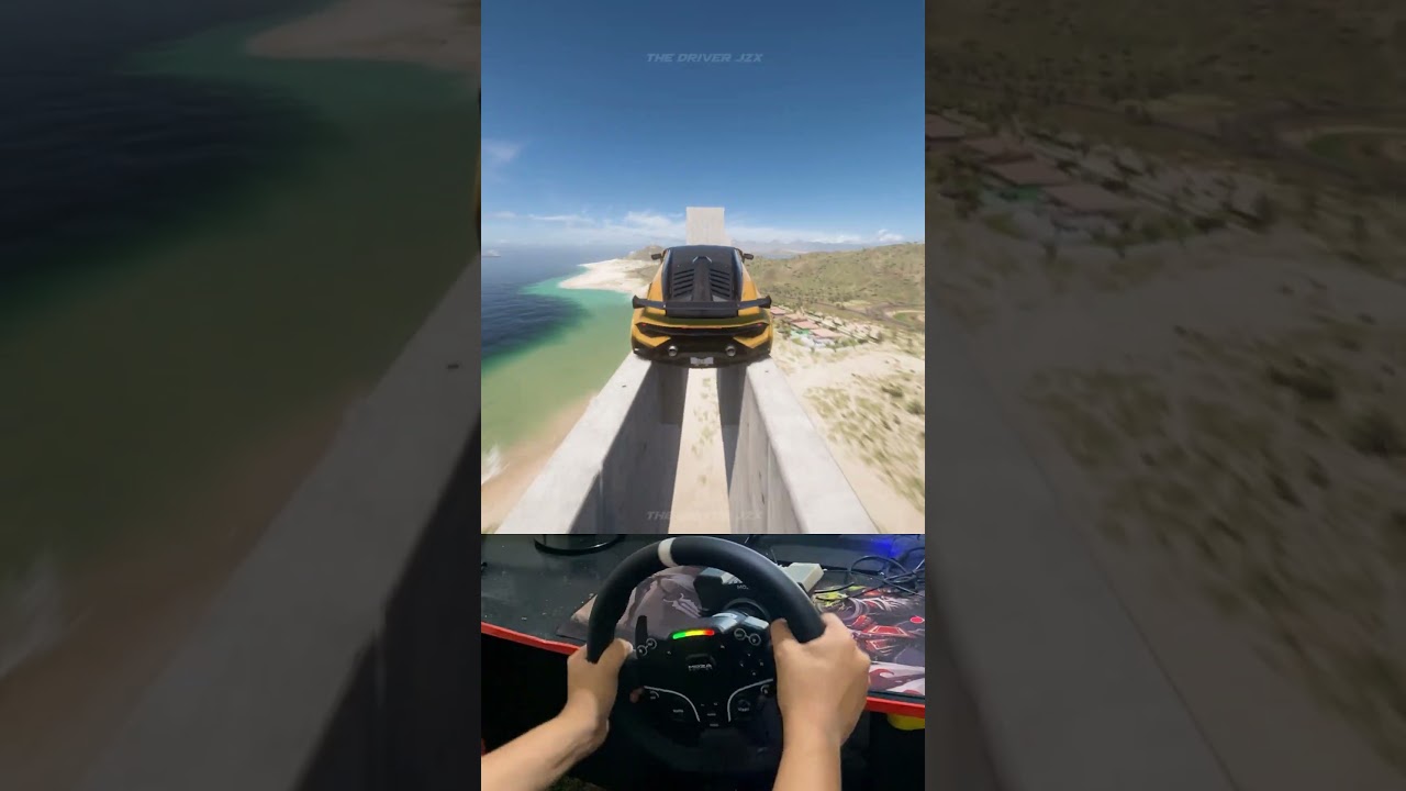 Lamborghini Impossible Barrel Rolls & Stunts!🤯 Forza Horizon 5 