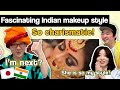 Indian bridal makeup reaction by Demon Slayers