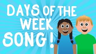 Learn The 7 Days Of The Week Song For Kids Learn Sunday Monday Weekdays Kindergarten Preschool