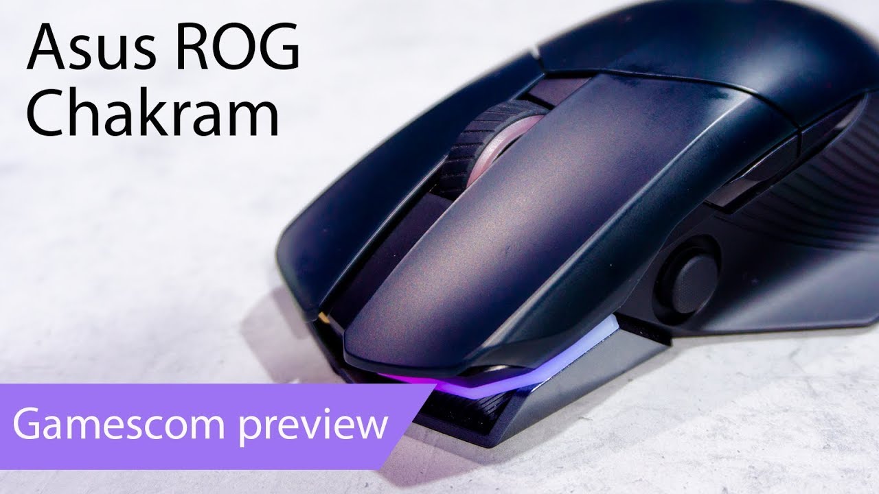 Asus Rog Chakram A Mouse With A Joystick And A Lot More Youtube