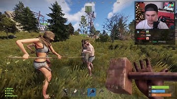 Ludwig & Jack Attempt To Recruit Corpse - OTV & Friends Rust Server