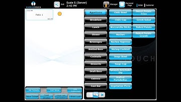 Harbortouch Hospitality POS: Voiding a Ticket