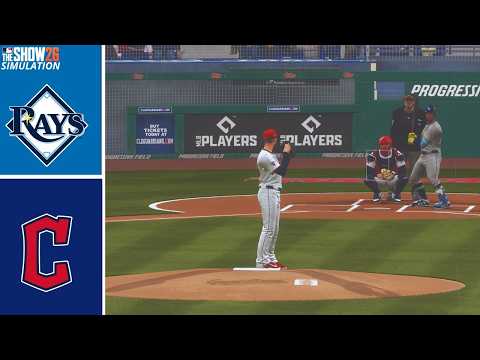 Rays vs Guardians Simulation l MLB the Show 26 l  PS5 Gameplay l Postseason Simulation 2026