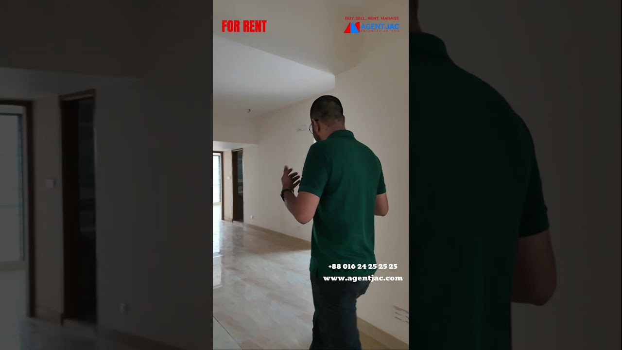 FOR RENT BASHUNDHARA R/A Call: +8801624252525 Visit: www.agentjac.com 