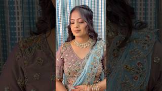 Soft stale HD party makeup look l makeup on medium skin tone l open hair styling l screenshot 1