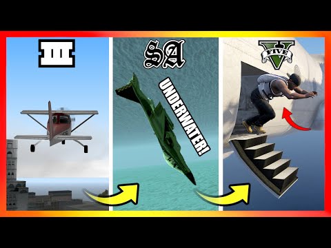 Evolution of PLANES LOGIC #2 in GTA Games! (GTA 3 → GTA 5)