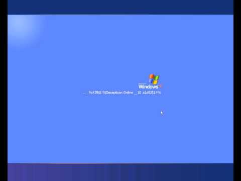 Logon Screen Virus infected (Fake)