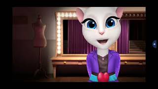 Talking Angela - One Minute Makeup Challenge 💄