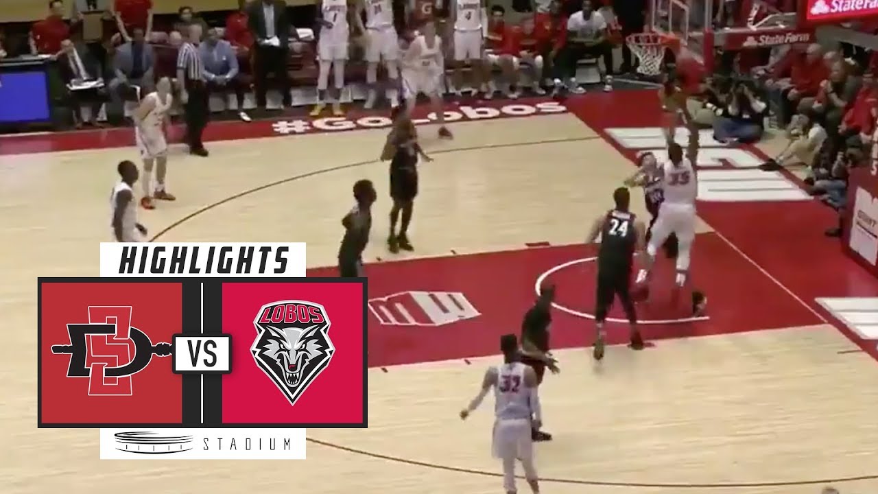 San Diego State vs. New Mexico Basketball Highlights (201819