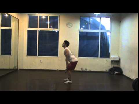 008 CARGADAS DE POTENCIA COLGADO DESDE RODILLA