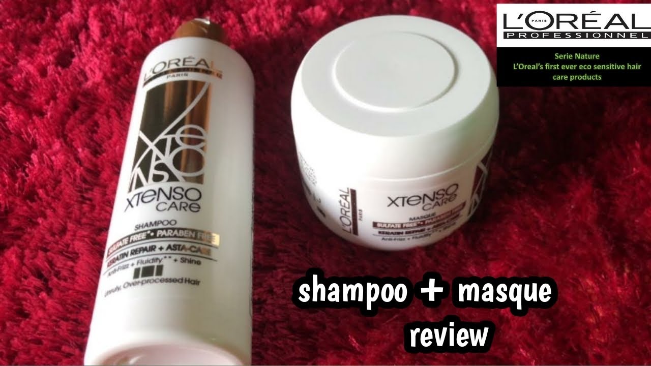 L’OREAL PROFESSIONNEL PARIS XTENSO CARE SHAMPOO REVIEW & MASQUE REVIEW