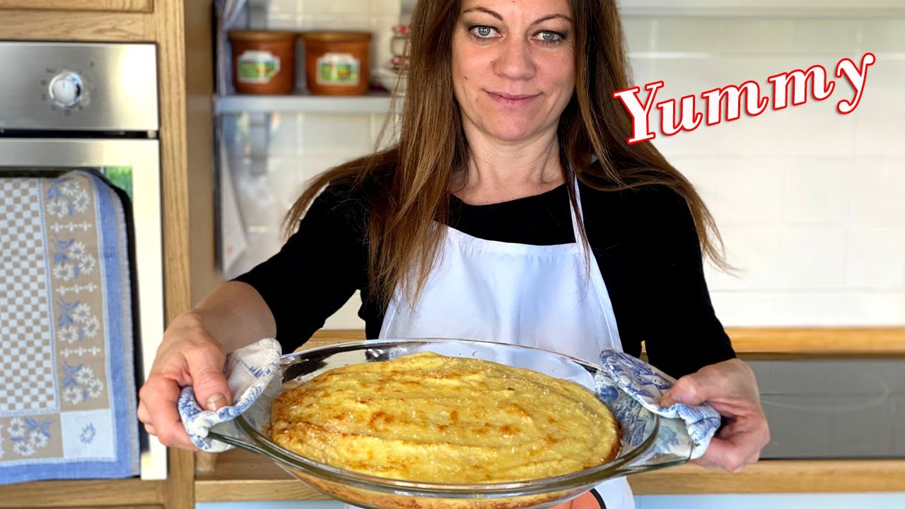 HAI DEL SEMOLINO? PREPARA QUESTA TORTA SALATA AL SEMOLINO IN 5 MINUTI - SEMOLINO CAKE IN 5  MINUTES