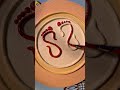 Clay wall hanging | Lippan art | #art #diy #homedecor #walldecor #lippanart #ytshorts #viral#shorts