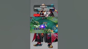 ROGER Crit or Trinity? 😎 #mlbb #shorts #mobilelegends