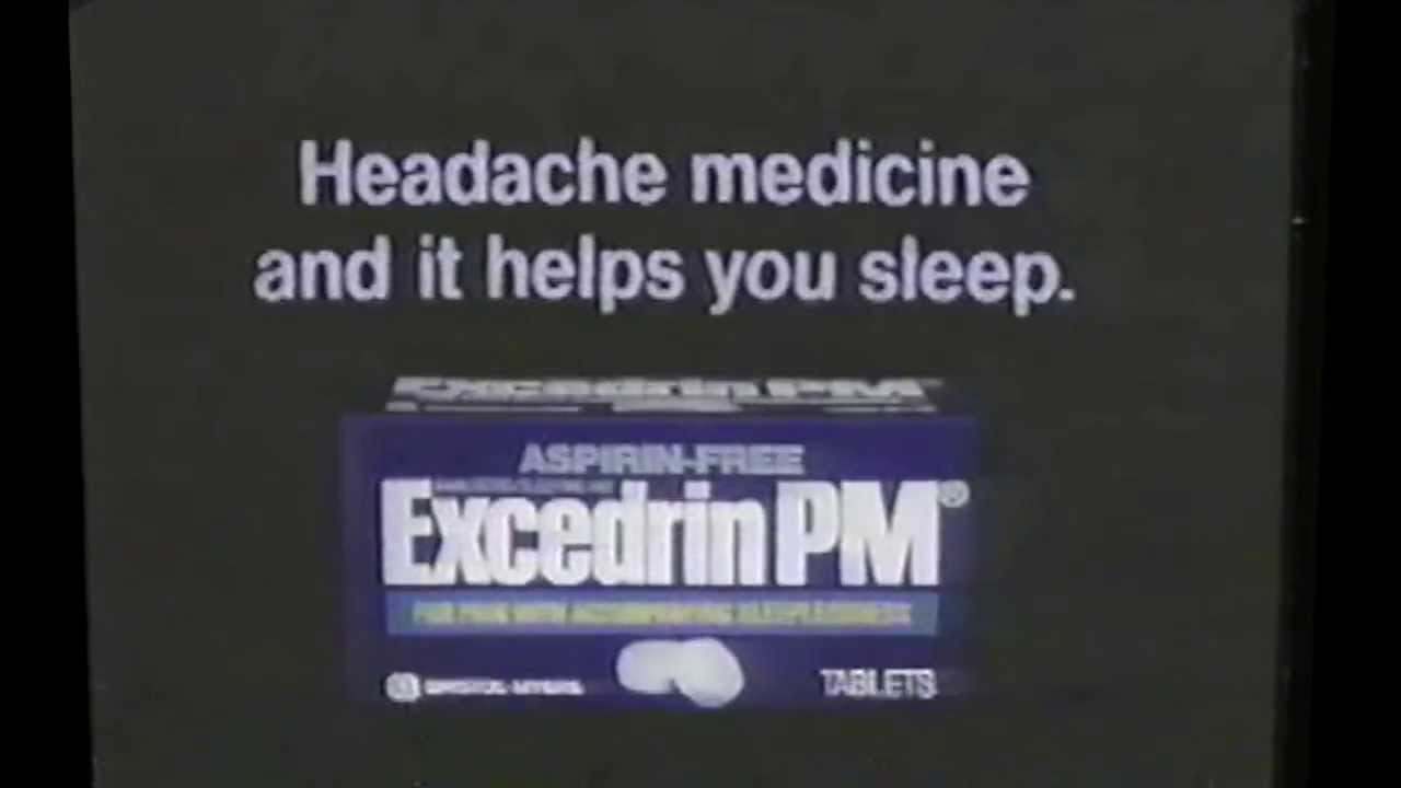 Excedrin PM Commercial YouTube