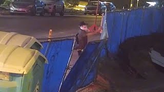 Arrest of the Month: Construction Vandals Caught in the Act