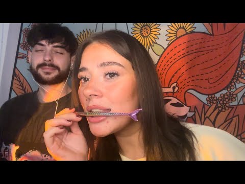 ASMR  With My Housemate ( He Gets Tingles)😉